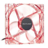 COOLER FAN 120MM MULTILASER VERMELHOP GA136
