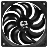 COOLER FAN PRETO 120MM C3TECH F9-100