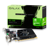 PLACA DE VIDEO GEFORCE GT 730 LP 4GB DDR3 128B GALAX 73GQF8HX00HD