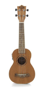 UKULELE SOPRANO ELETROACUSTICO MOANI UKM02-21EQ COM CAPA