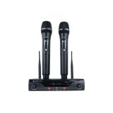 MICROFONE SEM FIO KADOSH K412M 2 BASTÕES DE MÃO RECARREGAVEL