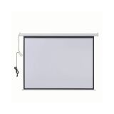 TELA DE PROJECAO MULTILASER AC355 ELÉTRICA COM CONTROLE REMOTO 220V 2,03M X 1,52M
