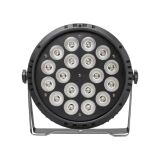 CANHÃO REFLETOR LUATEK LK-309 COM 18 LEDS RGBW DMX PROFISSIONAL 180W