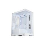 GABINETE GAMER K-MEX CGW1H5 POSEIDON COM VIDRO TEMPERADO TIPO AQUARIO BRANCO
