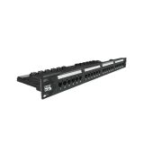 PATCH PANEL SOHO PLUS CAT 5E 24 PORTAS RJ-11 RJ-45