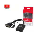 CONVERSOR KAP VGA MACHO PARA HDMI FEMEA AUDIO P2 V078