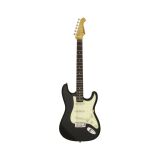 GUITARRA STRATOCASTER ARIA PRO II STG-62 BK PRETA