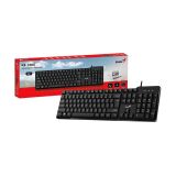 TECLADO MULTIMIDIA GENIUS  KB-100X USB PRETO
