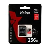 CARTAO DE MEMORIA MICRO SD NETAC 256GB P500 EXTREME PRO