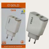 FONTE CARREGADOR GOLD 2 USB CA-19
