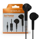 FONE DE OUVIDO COM MICROFONE GOLD FN-A05