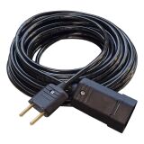 EXTENSAO ELETRICA CABO PROLONGADOR 1 TOMADA FORCE LINE BIPOLAR BIVOLT 10M 10A
