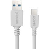 CABO USB 3.0 PARA TIPO C 3M PCYES PUCAP3-3B BRANCO