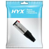 PLUG CONECTOR HYX  P10 FEMEA COM TRAVA HJ071