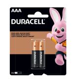 PILHA AAA ALCALINA DURACELL C/ 2