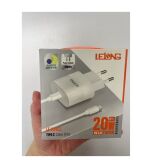 FONTE CARREGADOR TIPO C 20W LELONG LE-294CC