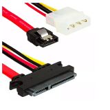 CABO DE DADOS E ENERGIA MOLEX IDE X SATA 7P+15P 45CM GRASEP