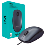 MOUSE USB COM FIO LOGITECH M90 PRETO