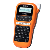 ROTULADOR ETIQUETADORA ELETRÔNICO BROTHER PT-E110 LARANJA