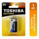 BATERIA 9V ALCALINA TOSHIBA