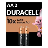 PILHA AA ALCALINA DURACELL C/ 2