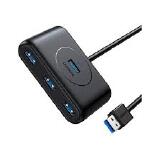 HUB USB UGREEN COM 4 PORTAS  USB-A E CABO 0,50CM CR 113