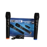 MICROFONE SEM FIO DEVOX DX-382 UHF DUPLO