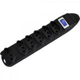 FILTRO DE LINHA FORTREK 6 TOMADAS 10A PST101