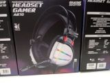 FONE DE OUVIDO HEADSET USB GAMING MASTER PRETO E PRATA / RGB 7.1 AR70