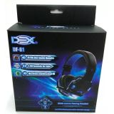 FONE HEADSET P3 GAMER C/MICROFONE LUZ LED DEX DF-81