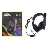 FONE DE OUVIDO HEADSET DEX USB DF 57