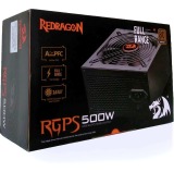 FONTE ATX 500W RGPS REDRAGON PFC ATIVO 80 PLUS BRONZE