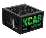 FONTE ATX 600W FULL RANGE AEROCOOL KCAS 80 PLUS BRONZE