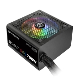 FONTE ATX 700W THERMALTAKE 80 PLUS SMART RGB 80+ FAN HUB/SLEEVED CABLE PS-SPR-0700NHFAWB-1*