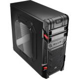 GABINETE AEROCOOL BLACK GT WINDOW EN58683 PRETO