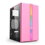 GABINETE GAMER EVOLUT LOTUS ROSA EG-816