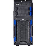 GABINETE GAMER VINIK 2 BAIAS TYPHOON VX PRET/AZUL S/ FONTE V2P009A1B