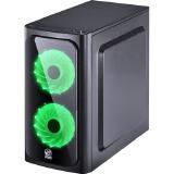 GABINETE VENUS PCYES PRETO COM LED VERDE