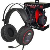 HEADSET GAMER KNUP 7.1 USB LED KP-401