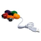 HUB USB 4 PORTAS COLORIDO X-CELL