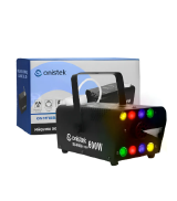 MAQUINA DE FUMAÇA 600W 127V  COM CONTROLE SEM FIO LED RGB ONISTEK
