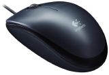 MOUSE USB COM FIO LOGITECH M100 PRETO