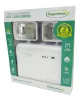 LUMINARIA DE EMERGENCIA LED 1200 LUMENS SEGURIMAX