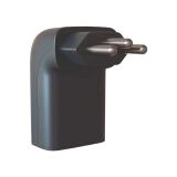 CLAMPER PROTETOR ENERGIA 1 TOMADA POCKET FIT PRETO