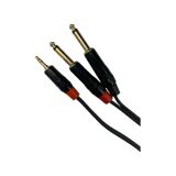 CABO P2 ESTEREO X 2 P10 MONO 3M K AUDIO