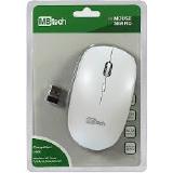 MOUSE USB SEM FIO MBTECH BRANCO GB54156 1000DPI