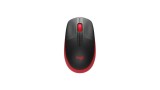 MOUSE SEM FIO LOGITECH M190 PRETO/VERMELHO