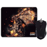 MOUSE USB COM FIO GAMER OEX MC102 COM MOUSE PAD ARENA