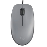 MOUSE USB COM FIO LOGITECH M110 SILENT CINZA
