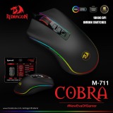 MOUSE USB GAMER REDRAGON COBRA 10000DPI M711 PRETO